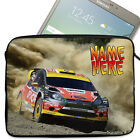 Personalised Car Tablet Sleeve Laptop iPad Case Zip Pouch Bag Boys Gift ST438