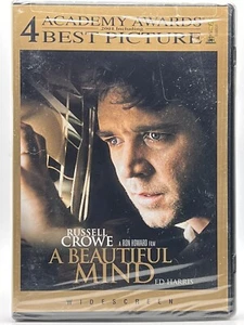 A Beautiful Mind (2001) Brand New DVD. Free Shipping! Widescreen. Russell Crowe. - Picture 1 of 3