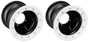 Ruedas traseras Beadlock 9x8 3+5 4/110 Alba Racing BW Suzuki LTZ 400 LTR 450 - Imagen 1 de 4