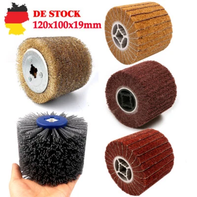 Satinierwalzen Schleifwalze Schleifrolle Schleifrad Satiniermaschine Spanndorn