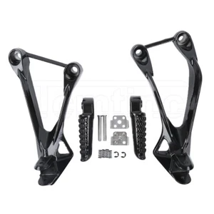 Rear Passenger Foot Pegs Bracket Holder Fit For Kawasaki Ninja ZX6R 2005-2008 - Picture 1 of 5