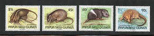 Papua New Guinea Complete MNH Set #798-801 Mammals Stamps - Picture 1 of 1