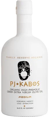 P.J. KABOS 2024/25 Harvest High Phenolic 500+mg/kg USDA Organic Greek Extra V... - Image 1 of 4