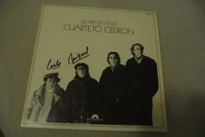 CUARTETO CEDRON LP DE ARGENTINA. SIGNED DEDICACE MIGUEL PRAINO CARLOS CARLSEN. - Imagen 1 de 5