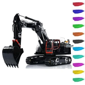 LESU Metal 1/14 Hydraulic RC Excavator LR945 Radio Control Diggers Light Model - Picture 1 of 24