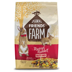 Russel Rabbit Food Tasty Mix 2.5kg TINY FRIENDS FARM Small Animal Feed - Picture 1 of 2