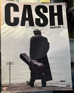 24" x 18" Johnny Cash ausgegrabenes Poster selten 2003 American Records *LESEN* - Bild 1 von 12