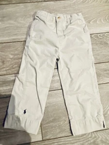 RALPH LAUREN LIGHT TAN GIRLS CAPRI PANTS SIZE 5 - Picture 1 of 4