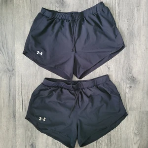 Under Armour LOTTO 2 pantaloncini sportivi larghi pull on neri sportivi taglia L - Foto 1 di 3