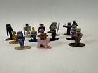 Minecraft Figures Lot w/ Metal NanoFigs & More - See All Photos Action Toys Mini