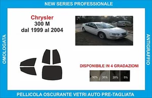 pellicole oscuranti vetri compatibili con chrysler 300 M dal 1999-04 compl - Imagen 1 de 1