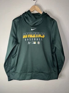 Oakland Athletics Hoodie MLB Size Large 21x25  - Picture 1 of 6