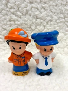 Fisher Price Schulbus Little People Busfahrer und Freund in orange gebraucht top - Bild 1 von 2