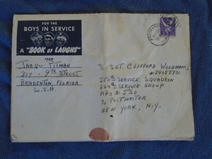 WWII home front "Mountain Boys" cartoon book, A Book of Laughs, 324th group - Picture 1 of 6