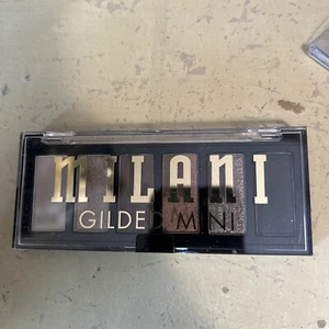 Paleta de mini sombras de ojos doradas Milani 6 tonos brillantes mate - Llámame antigua - Imagen 1 de 3