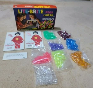 60's Lite Brite Refill Kit Only w/ Sealed Bags and "Tour Japan" Literature--READ - Picture 1 of 10