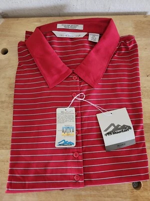 Camiseta Tri-Mountain Activewear Roja Mujer Talla 2XL Foto 1 de 4