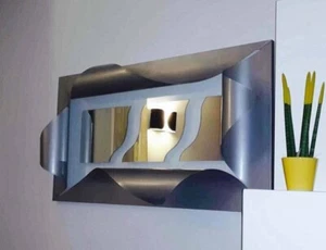 CORNICE Specchio FERRO BATTUTO con o senza LED . compatibile Alexa Google . 849 - Imagen 1 de 12