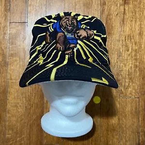 Cappello snapback vintage starter UCLA Bruins frantumato lana misto NCAA basket campione anni 90 - Foto 1 di 13