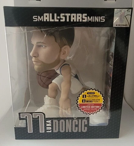 2022 NBA SmALL-STARS Minis LUKA DONCIC White Uniform Dallas Mavericks Cover