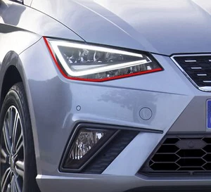 Lámina de faros Devil Eye® a rayas para Seat Ibiza Cupra ST SC 6J RS lámina Style - Imagen 1 de 7
