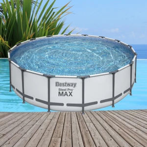 Poolfolie Bestway 488x122cm Pool Steel Pro MAX mit Rahmen Ersatz Swimming Folie - Bild 1 von 6