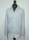 Fred Perry mens cotton cardigan pullover jumper Size L