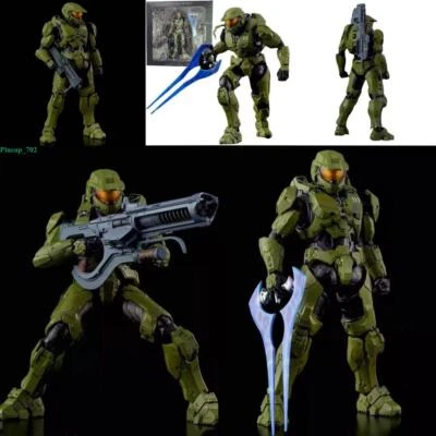 Halo Infinite Master Chief 1:12 PVC Mjolnir Mark VI Action Figure Model Kit Toys - Image 1 of 4