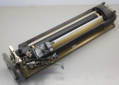 Gerber Edge 2 II Carriage Vinyl Feed Assembly Sprockets Lid Sensor Bail Arm - Image 1 of 4