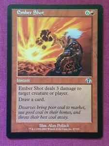 Magic The Gathering JUDGMENT EMBER SHOT red card MTG - Picture 1 of 2