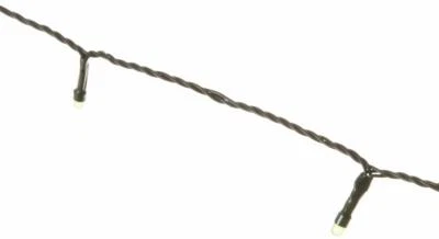 Battery Operated Frosted Twinkle Light String, Green, 4.5-Feet - Image 1 of 4