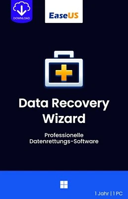 EaseUS Data Recovery Wizard Professional / Windows / 1 PC / 1 Jahr / KEY (ESD) - Bild 1 von 4