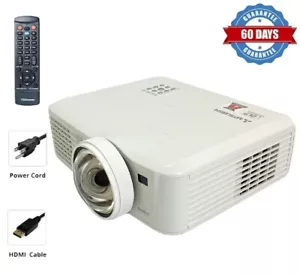 DLP Short-Throw Projector for Golf Race Flight Simulator Gaming Full HD w/Bundle - Picture 1 of 9