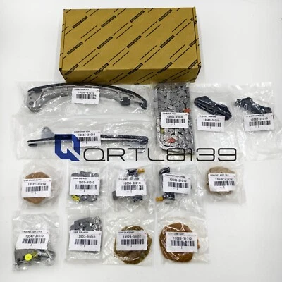 OEM 14 PCS TIMING CHAIN KIT KIT For TOYOTA V6 4.0 1GRFE 4RUNNER FJ TACOMA TUNDRA - Изображение 1 из 4