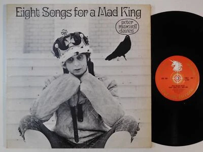 PETER MAXWELL DAVIES Eight Songs For A Mad King UK UNICORN LP NM - Image 1 of 4