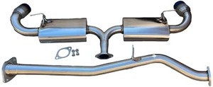Performance Dual CatBack Exhaust Muffler System Kit fits 04+ Mazda RX-8 RX8 1.3L - Picture 1 of 3