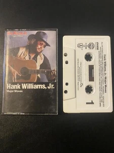 Hank Williams Jr. - Major Moves Cassette Tape - Curb Records 1984 *TESTED* - Picture 1 of 1