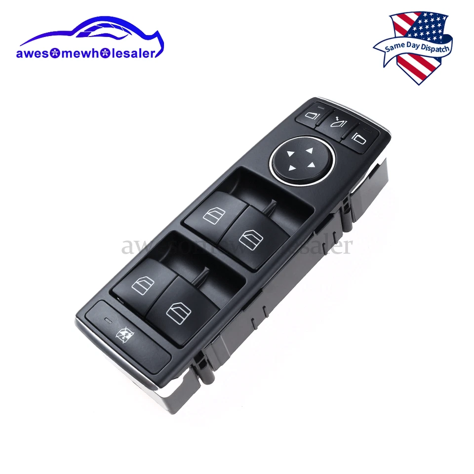 Master Power Window Switch For Mercedes Benz W204 C250 C300 C-Class A2049055402 - Image 1 of 4