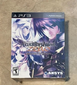 Record of Agarest War Zero Limited Edition NEW Collectors Premium Playstation 3 - Picture 1 of 1