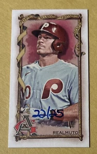 2023 Topps Allen & Ginter JT REALMUTO SSP A&G Mini Brooklyn Back #22/25 Phillies - Picture 1 of 2