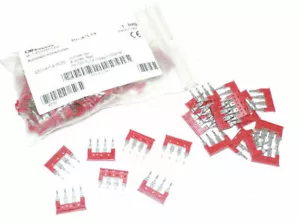 Lot of 84 pcs DN-4JL14 RED 4 POLES PLUG IN JUMPERS FOR DN-TL14 - Picture 1 of 4