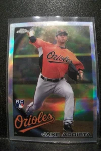 JAKE ARRIETA 2010 Topps Chrome Refractors #213 RC Orioles, Cubs CY - Picture 1 of 1