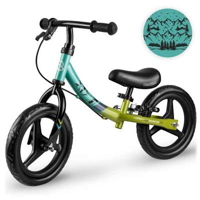 RICOKIDS Laufrad Lauflernrad Fahrrad Kinderrad höhenverstellbar EVA 12 Zoll - Bild 1 von 4