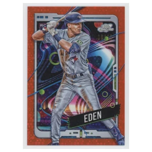 Cam Eden 2024 Topps Cosmic Chrome Lunar Eclipse RC Refractor /10 Blue Jays - Picture 1 of 3