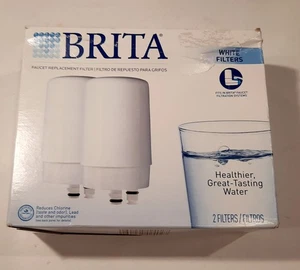 Brita Tap Water Faucet Filter Replacement Fits For FF-100 2 Filter Pack - Picture 1 of 8