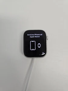 Apple Watch Series 8 45 mm Aluminiumgehäuse - Silber mit Sportarmband #1689 - Zdjęcie 1 z 7