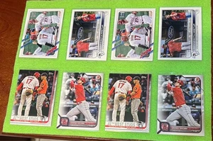 Shohei Ohtani 8 cartas lote aleatorio 4 cartas 2 cada una - Imagen 1 de 2