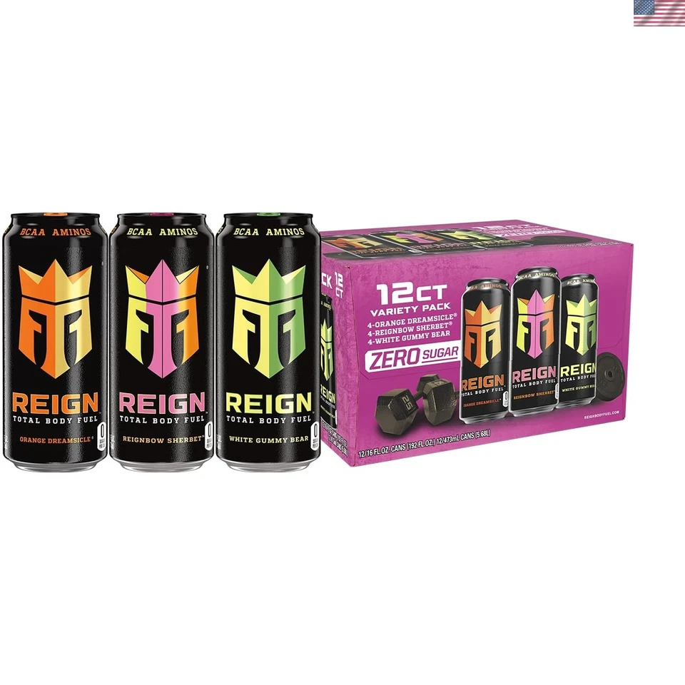 Reign Total Body Fuel Variety Pack 16 fl. oz. 24 pk.