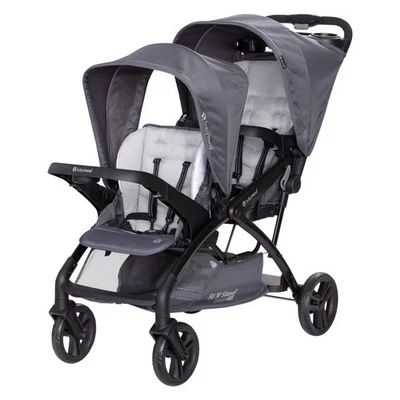 Cochecito doble Baby Trend Sit N Stand 2.0 - gris tablero Foto 1 de 4
