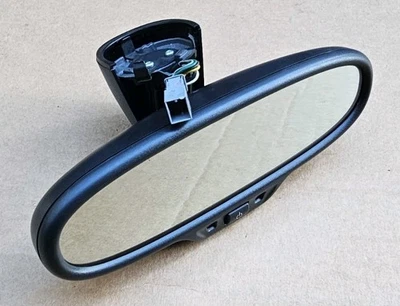 2008 2015 Audi TT TTS R8 Auto Dimming Rearview Mirror With Compass  - Image 1 of 4